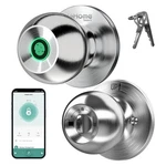 Ghome Smart Fingerprint Door Lock, 3 1 Knob With Ap.... Fixed Price $57.21.