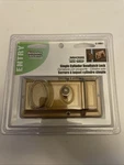 New Kwikset Keyway Defender Security U-9967 Single Cylinder Entry Deadlatch Lock. Fixed Price $15.00.