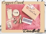 Copper Creek DB2410SS Single Cylinder Deadbolt, Standard Size, Satin Stainless. Fixed Price $10.00.
