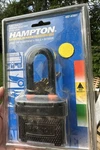 Hampton High Security Outdoor Auto Long Shackle Steel Lock New. Fixed Price $45.29.