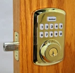 Kwikset Powerbolt Keypad Electronic Deadbolt Polished Brass 9250TRSL03 #8ZK. Fixed Price $28.99.