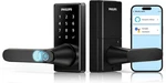 Philips Wi-fi Smart Door Lock With Handle, Keyless Entry Fingerprint. Fixed Price $110.00.