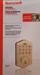 Honeywell Digital Deadbolt Polished Brass New In Box. Fixed Price $45.00.