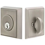 Emtek 8468US15 Rectangular Brass Single Cylinder Deadbolt, Satin Nickel Open Box. Fixed Price $56.63.