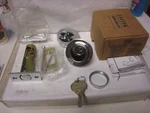 Emtek 8467US26 Modern Style Brass Single Cylinder Deadbolt-w/key Polishedchrome. Fixed Price $49.99.