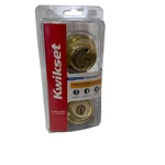 Kwikset 665 Double Cylinder Deadbolt Door Lock Polished Brass Microban New Os. Fixed Price $12.89.