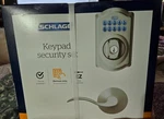 Schlage Keypad Security Door Lock Set - Nib. Fixed Price $125.00.