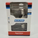 Schlage Keyed Entry Door Lever Unisex Os Satin Nickel Flair F51 619. Fixed Price $19.99.