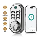 Lndu Fingerprint Keypad Smart Door Lock Bluetooth App Deadbolt + Handle. Fixed Price $89.99.