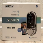 Lockly Vision Smart & Video Doorbell Deadbolt Edition Wi Fi Bluetooth Touch. Fixed Price $199.99.