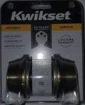 Kwikset 96650-391 Antique Brass Double Cylinder Deadbolt. Fixed Price $24.83.