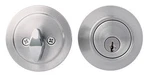 Home Plus Single Cylinder Deadbolt Satin Chrome Brass LA2132. Fixed Price $36.16.