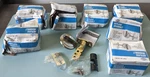 Lot Of -ez-flo 57783 Deadbolt, For Key Door, Satin Nickel. Fixed Price $10.00.