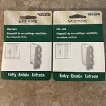 Gatehouse Flip Locks White Metal Entry Door, Model 0253030, Universal Mount (2). Fixed Price $14.00.