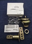 Master Lock DS0605KA4S: Deadbolt Single Cylinder Antique Brass. Fixed Price $31.52.