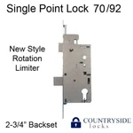 Hoppe Mortise Lock, 2-3/4" Backset Single Point Spl) 1" Deadbolt New Style. Fixed Price $199.99.