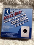Washing Machine Shake Away Plus Pads 4 Pack Vibration Super Duty Version. Fixed Price $21.67.