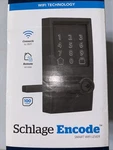 Schlage FE789WB Encode Century Wifi Latitude Lever Smart Lock Matte Black. Fixed Price $239.99.