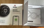 Geek F02-FINGERPRINT And App Control Smart Deadbolt Door Lock Sliver. Fixed Price $55.00.