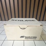 Schlage B660P 605 Deadbolt Lock Brass Polished Gold Keys Latch Strike. Fixed Price $75.00.