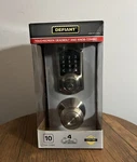 Brand New Sealed Defiant Touchpad Deadbolt Knob Combo Damaged Box. Fixed Price $31.99.