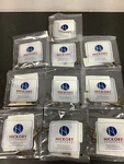Hickory Hardware P8294-AB-10B (10) Pairs Antique Brass Cabinet Hinges Total 20. Fixed Price $55.99.