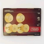 Mountain Security 2 Keyed Entry & Deadbolts Exterior Doors Doorknobs New. Fixed Price $34.95.
