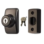 2-PIECE Set Oil Rubbed Bronze Glk Deadbolt, Storm, Screen Doors, Key Lock. Fixed Price $42.75.