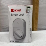 August Smart Lock Keyless Entry Silver (AUG-SL04-M01-S04). Fixed Price $64.99.