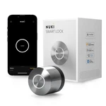 Nuki Smart Lock Keyless Entry Wifi Electronic Deadbolt With Round, Silver. Fixed Price $281.59.