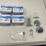 Pack Of Ez-flo 57780 DEADBOLT,STEEL,2-3/8" Or 2-3/4" Backset Keyed Different. Fixed Price $25.00.