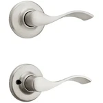 Kwikset Balboa Satin Nickel Hall/closet Passage Door Lever (92001-528). Fixed Price $19.99.