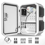 Namunanee CG001 Outdoor Electrical Enclosure Box Weatherproof Utility Cabinet. Fixed Price $109.99.