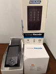 Schlage Encode Smart Wifi Deadbolt Matte Black BE489WB Cen 622 Open Box. Fixed Price $175.00.