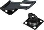 N305-987 32 Swivel Staple Safety Hasps In Black, 4-1/2". Fixed Price $18.99.