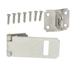 Everbilt 4-1/2 Inch Door Gate Galvanized Adjustable Staple Safety Hasp 15286. Fixed Price $12.80.