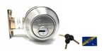 Mul-t-lock Grade 2 Single Cylinder Dead-bolt With 3 Keys Satin Chrome. Fixed Price $169.99.