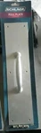 Schlage Pull Plate C8311 5PA 28 1/2" X 15" Nos Anodized Aluminum. Fixed Price $9.99.