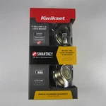Kwikset Antique Brass Smartkey Single Deadbolt 99800-088 With 2. Fixed Price $24.99.