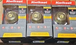 Kwikset Polished Brass Deadbolt Smartkey Security 3 Pack 99850-071 ( Matched. Fixed Price $45.00.