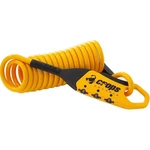 Crops Q5-COCON Compact Bike Lock Cable, 6 Ft, Yellow Resettable 3-DIGIT. Fixed Price $30.34.