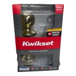 Kwikset Keyed Entry Door Lock Polished Brass 97402-728 Used. Fixed Price $5.00.