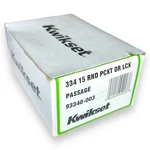 Kwikset Passage Pocket Door Handle 93340-003 Round Sn. Fixed Price $14.99.