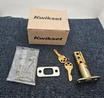 Kwikset 06171-005: Single Cylinder Deadbolt Satin Nickel. Fixed Price $19.99.