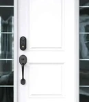Smonet Smart Lock Keyless Entry Door - Black (WILY2BSF2S). Fixed Price $40.00.