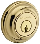 Baldwin Sc.trd.smt Traditional Round Smartkey Single Cylinder - Brass. Fixed Price $98.70.