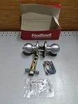 Lot Of 25 Kwikset Polo Privacy 300P 26D Satin Chrome Bed/bath Knobs. Fixed Price $250.00.