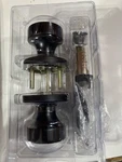 Kwikset 720PSK Rdt 514 Pismo Passage Door Knob Matte Black Bed&bath. Fixed Price $25.00.