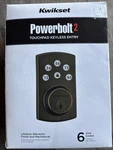 Kwikset Powerbolt 2 Touchpad Keyless Entry Deadbolt 99070-103 Venetian Bronze. Fixed Price $55.00.
