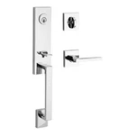 Baldwin SCSEAXSQULCSR2606LDSCKYKD Seattle Single Cylinder Handleset , Chrome. Fixed Price $250.00.